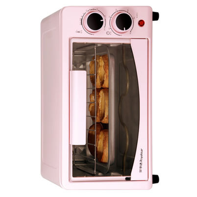 Röster-elektrischer Konvektions-Oven Pink Oven Toaster With-Hauptgrill des Rotisserie-10L