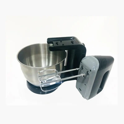 3 Quart-Teig-Kuchen-Schneebesen-elektrische Schläger-Edelstahl-Schüssel